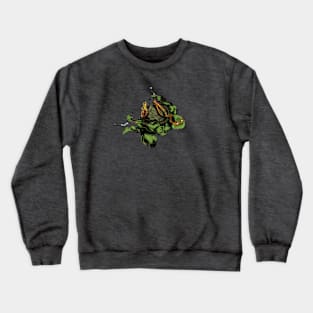 Mikey attacks! Crewneck Sweatshirt